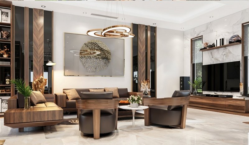 10 phong cách nội thất phòng khách chung cư thịnh hành nhất 2021 1