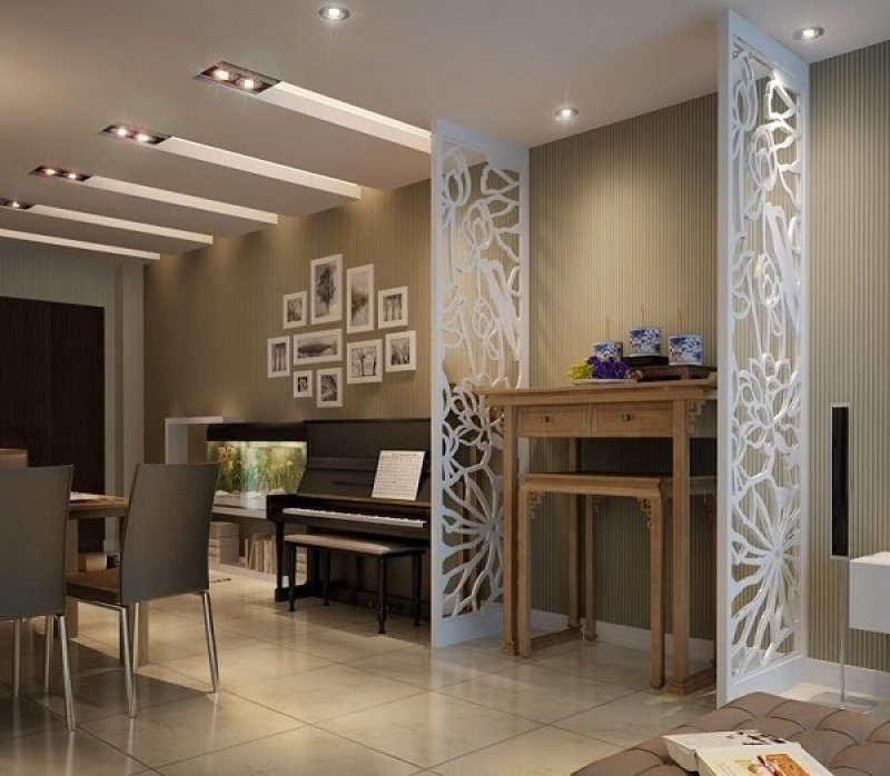 Thiết kế và trang trí nội thất phòng khách nhà cấp 4 mới nhất 2021 1