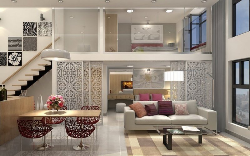 Thiết kế và trang trí nội thất phòng khách nhà cấp 4 mới nhất 2021 3