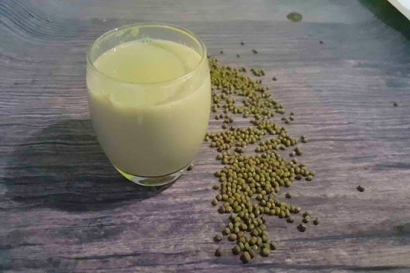 Cách làm sữa đậu xanh vạn người mê, thơm ngon đáo khẩu 2