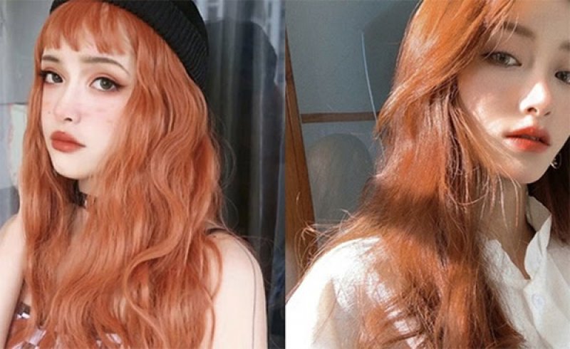 Tóc màu nâu đỏ: 8 kiểu tóc đẹp dẫn đầu xu hướng【Hot 2023】 1