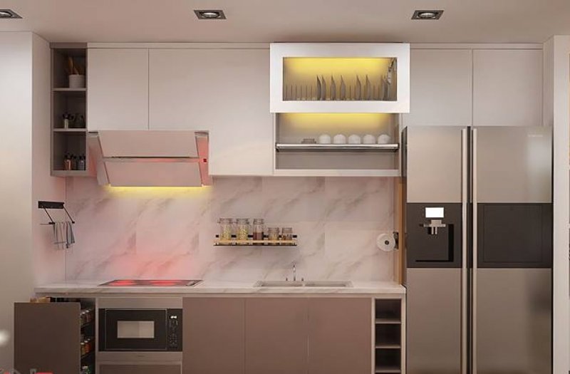 Thiết kế nội thất phòng bếp thông minh sang trọng nhất 7