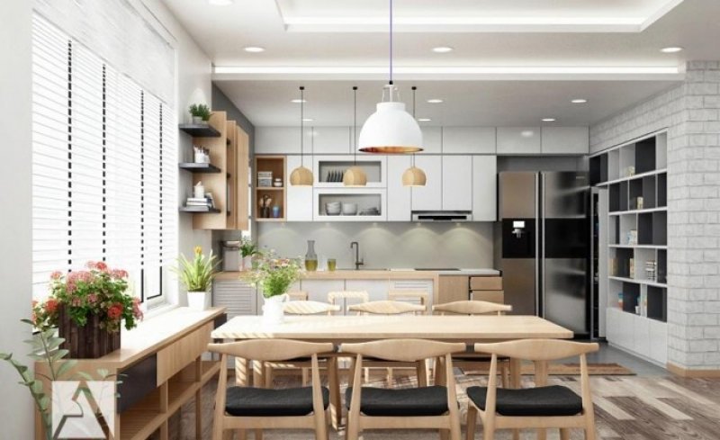 Thiết kế nội thất phòng bếp thông minh sang trọng nhất 8